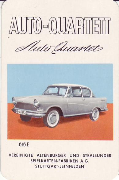 ASS Auto-Quartett 1960
