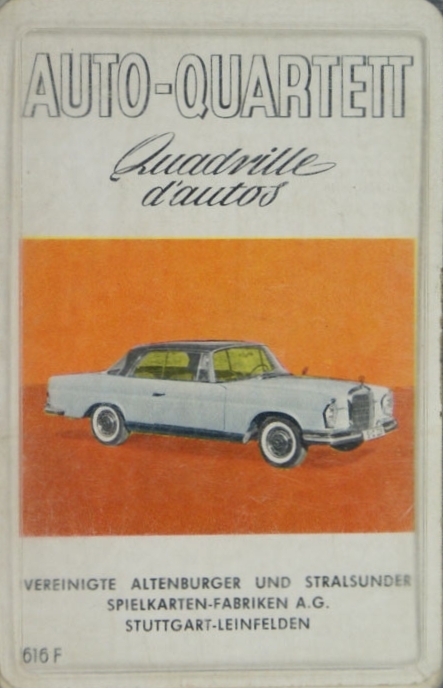 ASS Auto-Quartett, Quadrille d'autos 1962