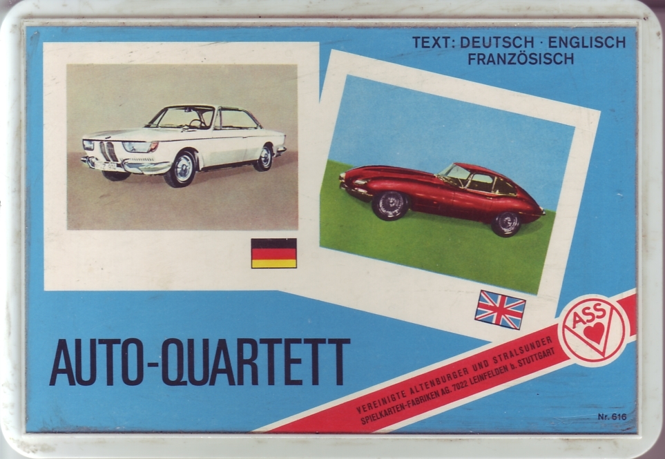 1966 Großbox ASS Auto-Quartett 1966, Großbox