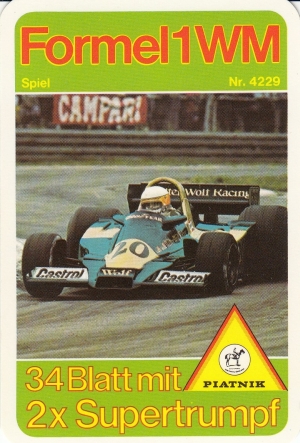Piatnik Super Trumpf 4229 1978, Formel 1 WM