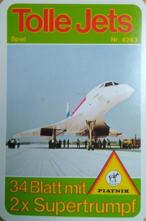 Piatnik Super Trumpf 4243 1978, Tolle Jets