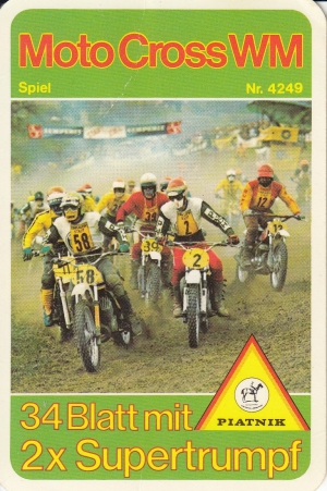 Piatnik Super Trumpf 4249 1978, Moto Cross WM