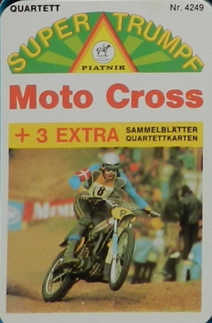 Piatnik Super Trumpf 4249 1977, Moto Cross